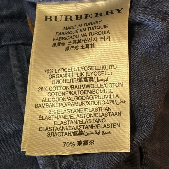 BURBERRY Blue Utility  Jacket - Picture 10 of 12